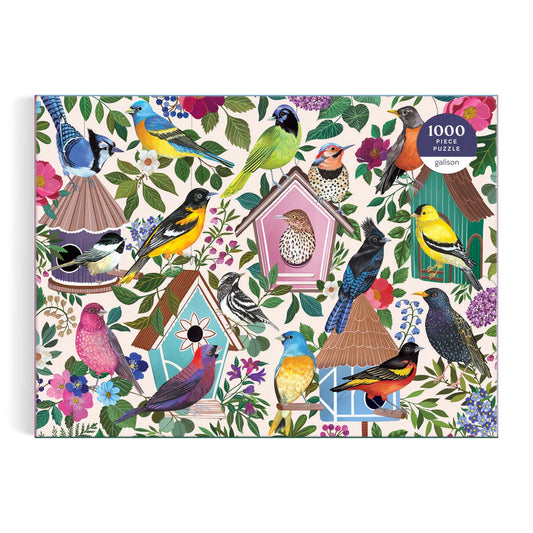 Birdhouse Lane 1000 Piece Puzzle Galison