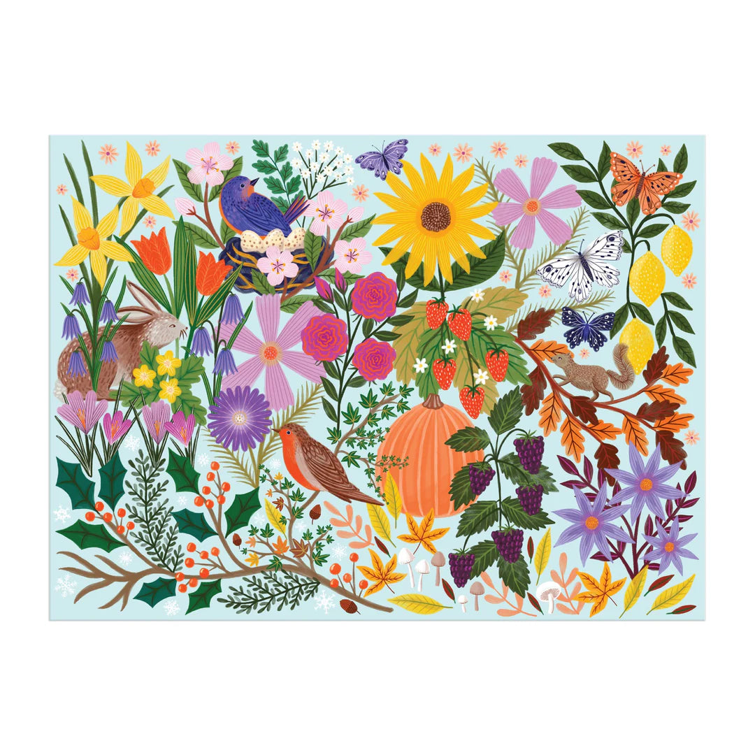 Seasons in Bloom 1000 Piece Puzzle Galison