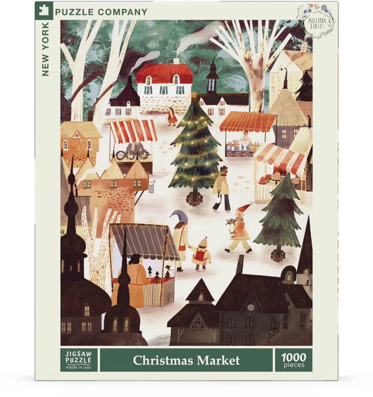 Christmas Market 1000 Piece Jigsaw Puzzle