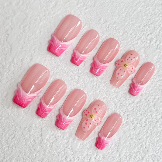 Dreamy Petal Press-on Nails V Boutique Studio