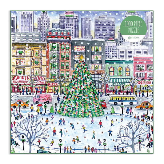 Michael Storrings Christmas in the City 1000 Piece Puzzle Galison