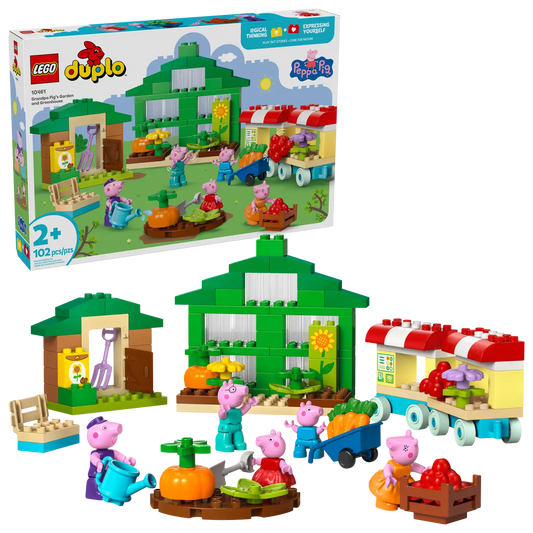 LEGO DUPLO Grandpa Pig’s Garden and Greenhouse 10461