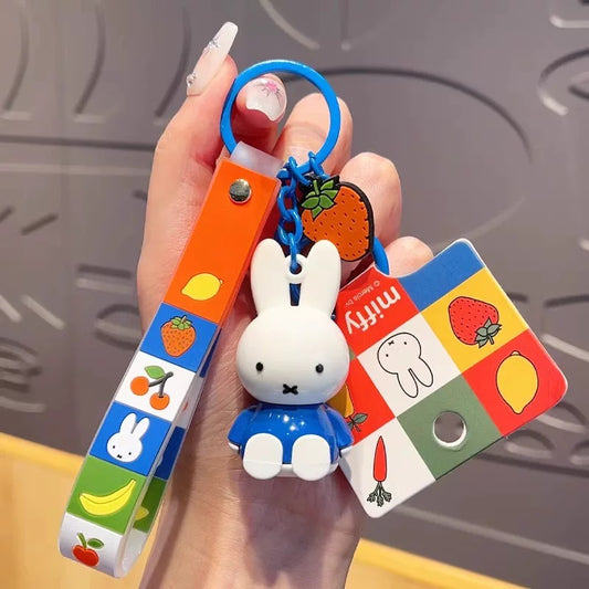 Kawaii Miffy Keychain