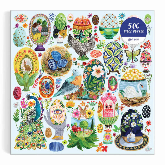 Artisanal Eggs 500 Piece Puzzle Galison