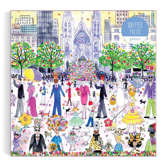 Michael Storrings Easter Parade 500 Piece Puzzle Galison