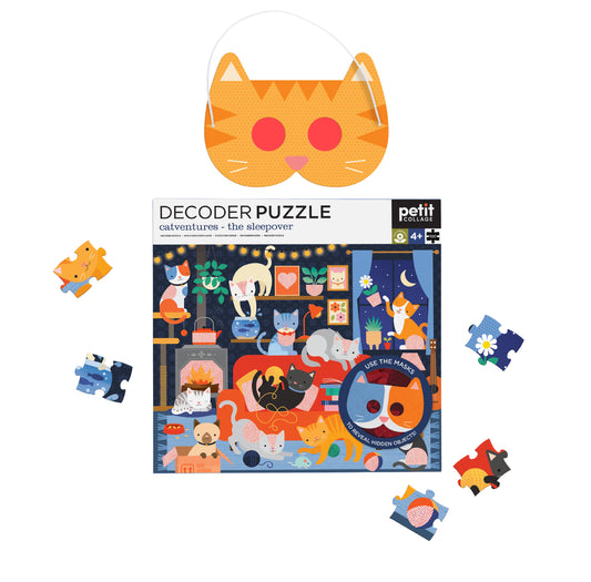 Decoder Puzzle: Catventures - The Sleepover