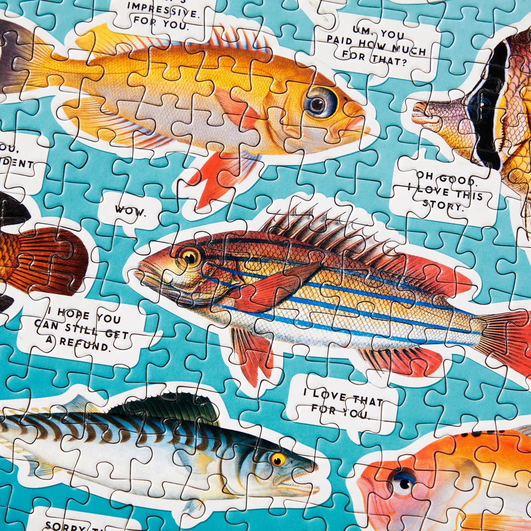 Judgy Fish 1000 Piece Puzzle