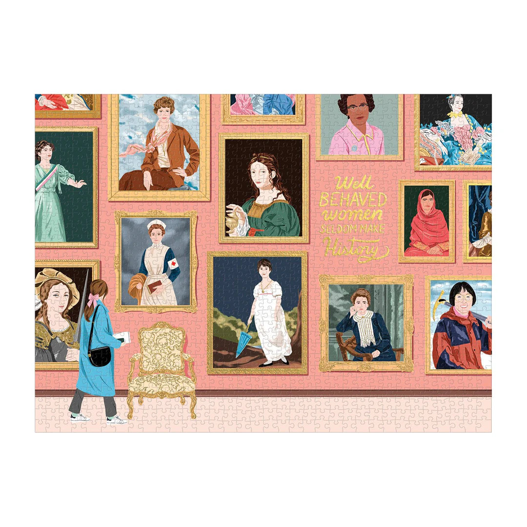 Herstory Museum 1000 Piece Foil Jigsaw Puzzle