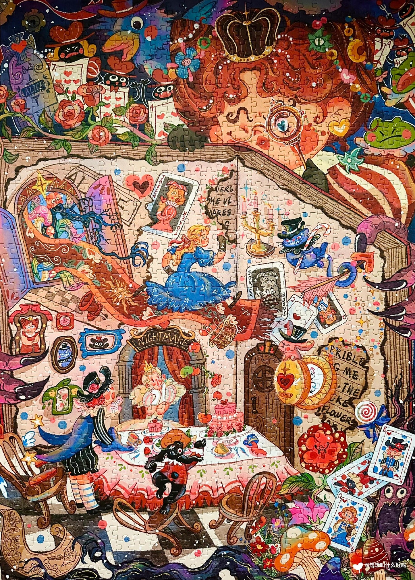 Alice’s Nightmare Dream 1000 Piece Puzzle