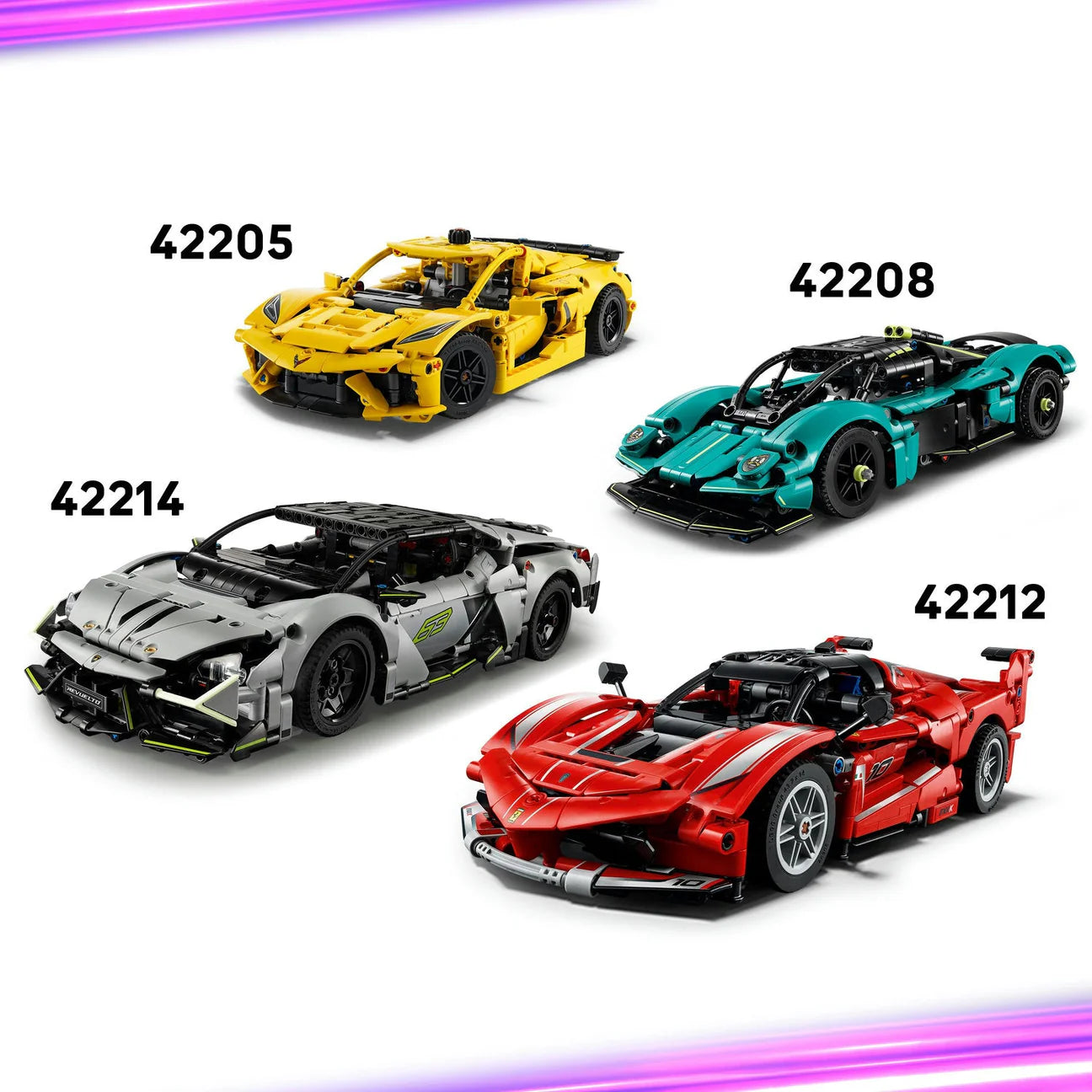 LEGO Technic™ Bugatti Chiron Pur Sport Hypercar 42222