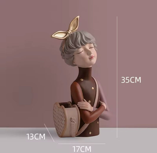 Modern Girl Ornament V Boutique Studio