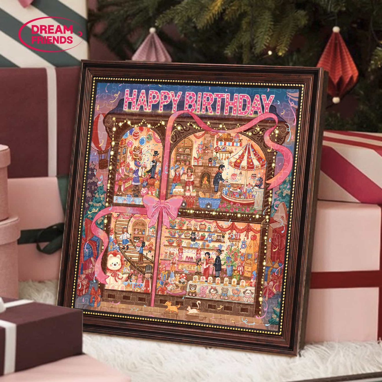 Magical Birthday Hut 500 Piece Jigsaw Puzzle