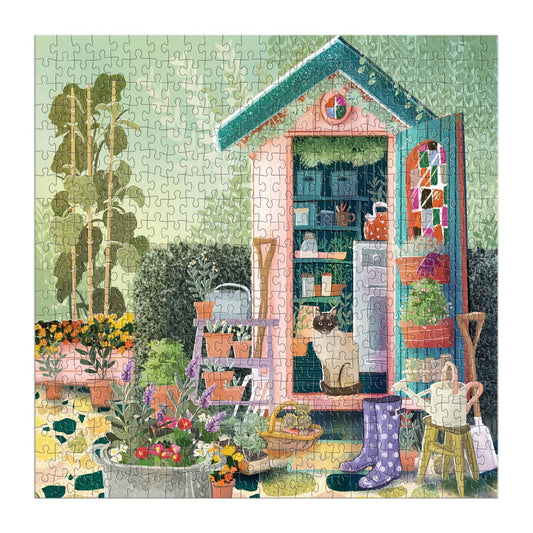 Good Puzzle Co. Gardener's Nook 500 Piece Puzzle Galison