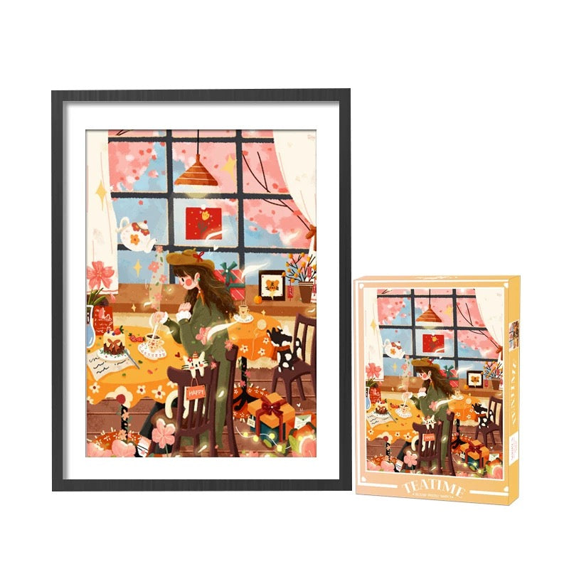 Tea Time 1000 Piece Jigsaw Puzzle