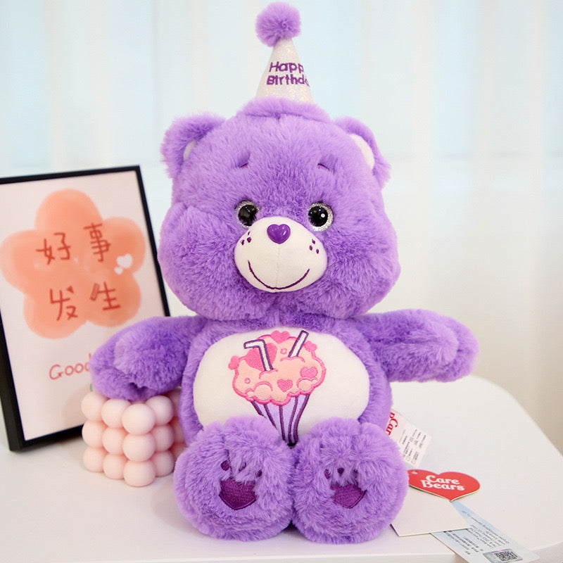Care Bears Birthday Plush – Soft & Colorful Collectible Toy
