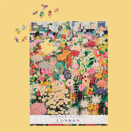 London Flower Market 500 Piece Puzzle WerkShoppe