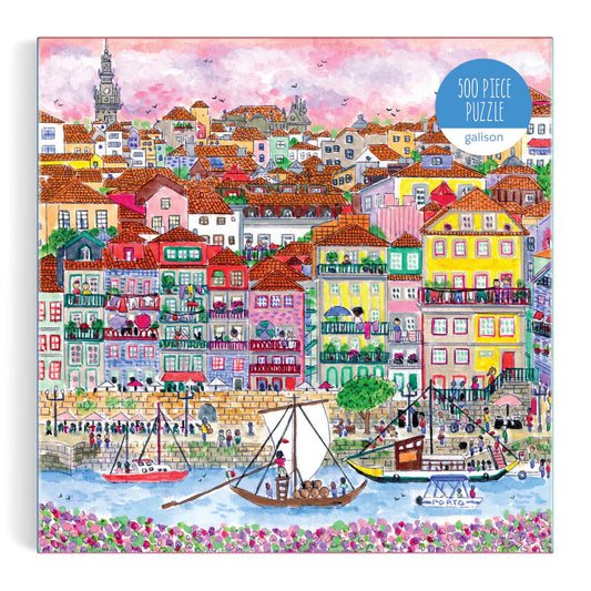 Michael Storrings Colors of Porto 500 Piece Puzzle Galison