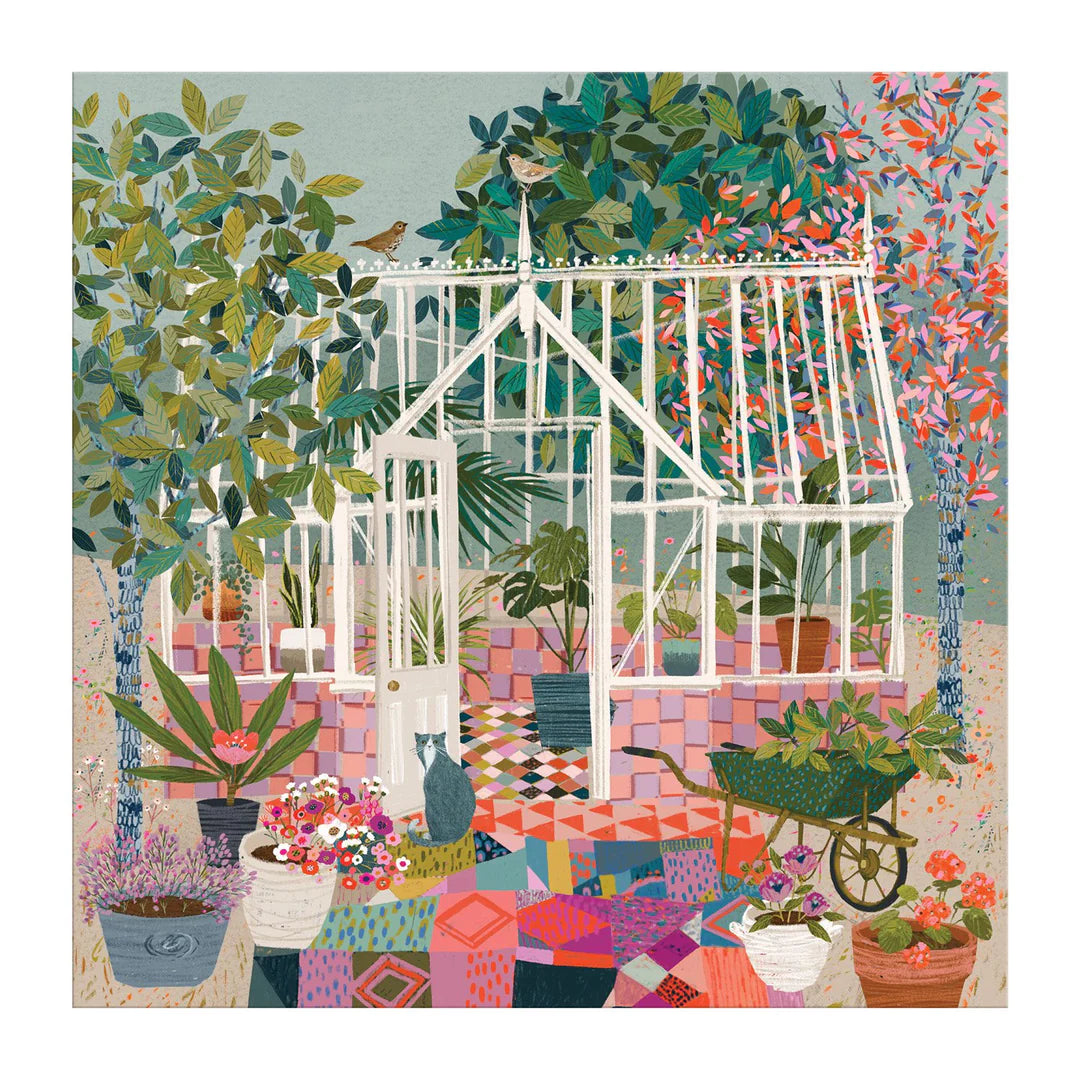 Greenhouse Gardens 500 Piece Jigsaw Puzzle