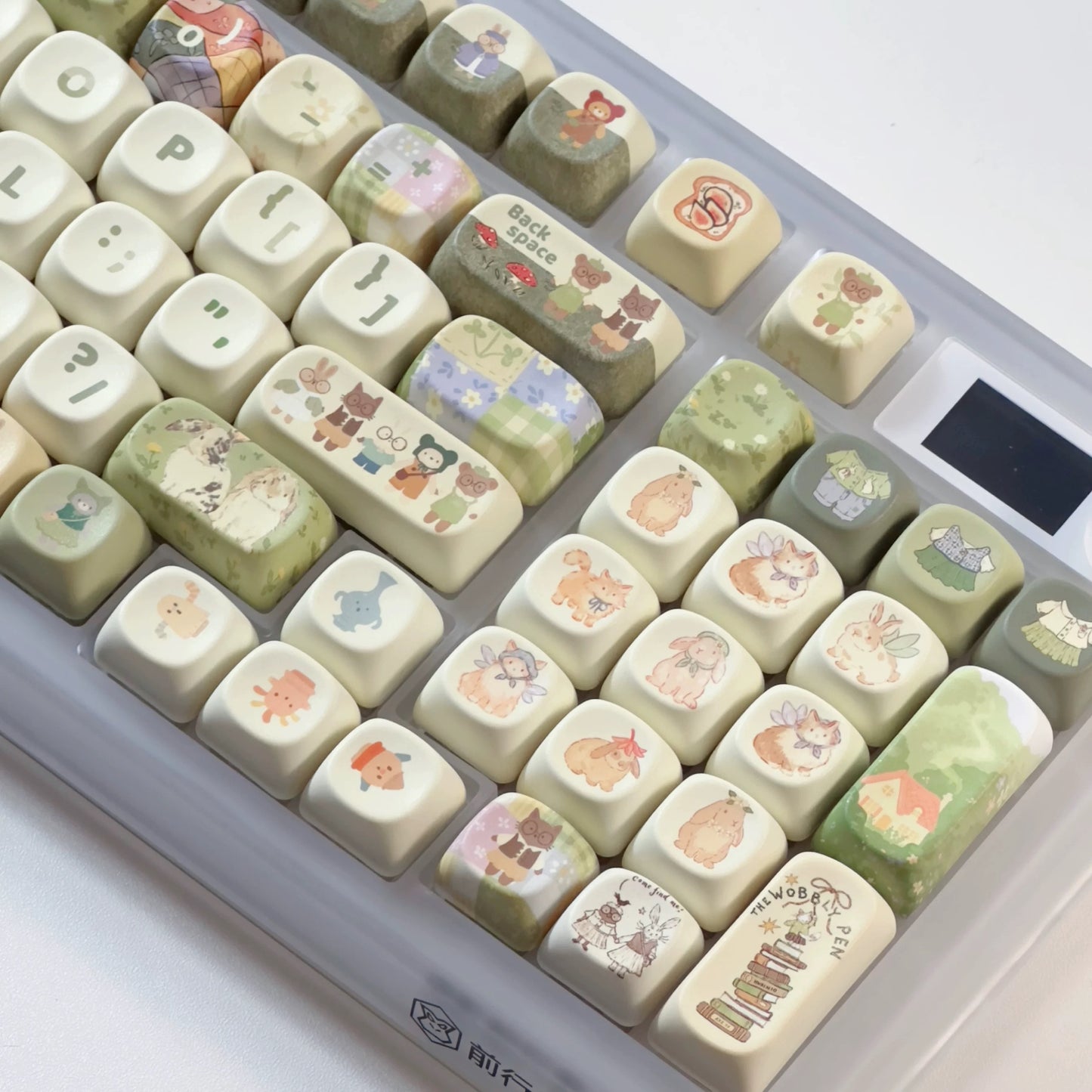 Forest Picnic Keycaps – XOA Profile, 131 Keys for MX Keyboards