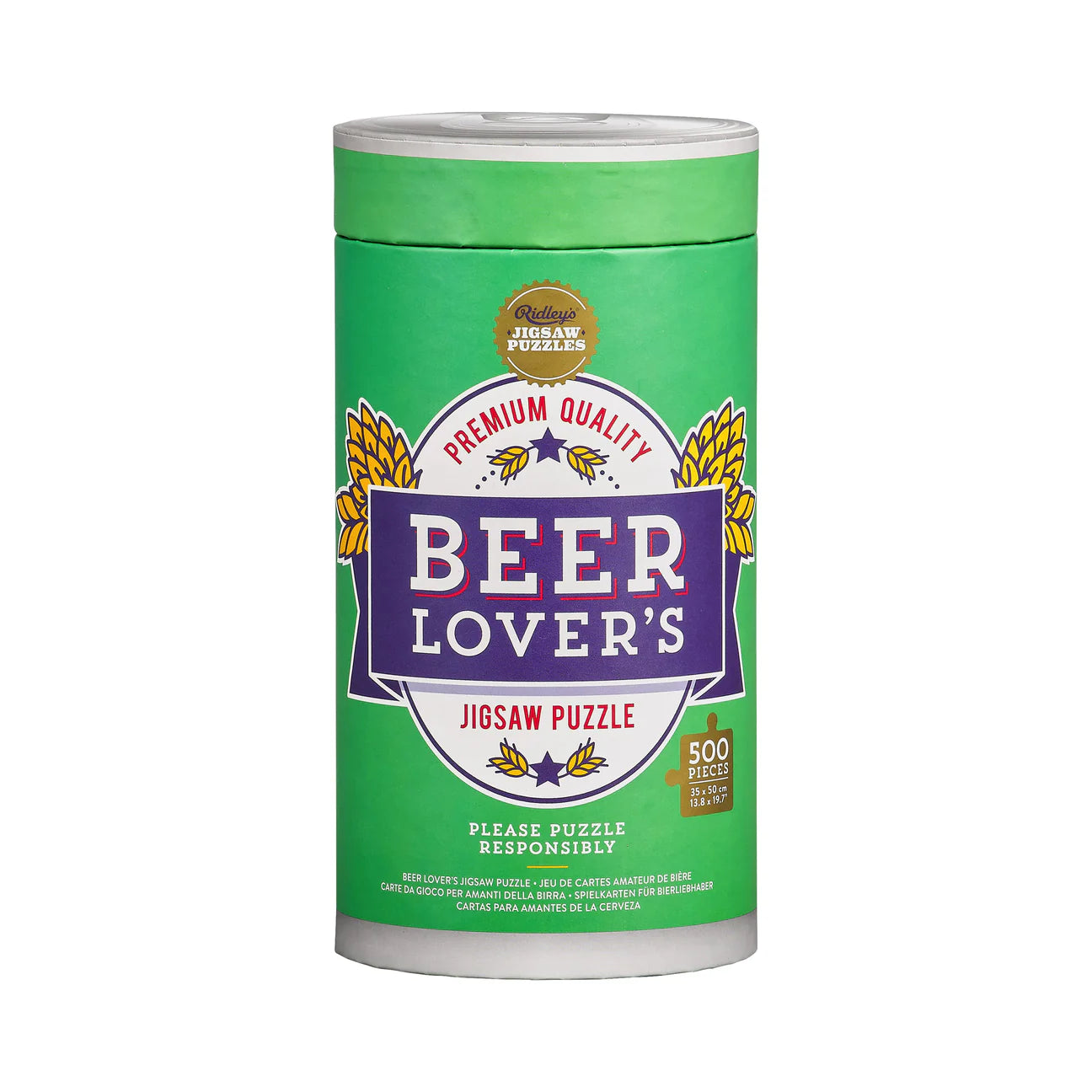 Beer Lover's 500 Piece Jigsaw Puzzle