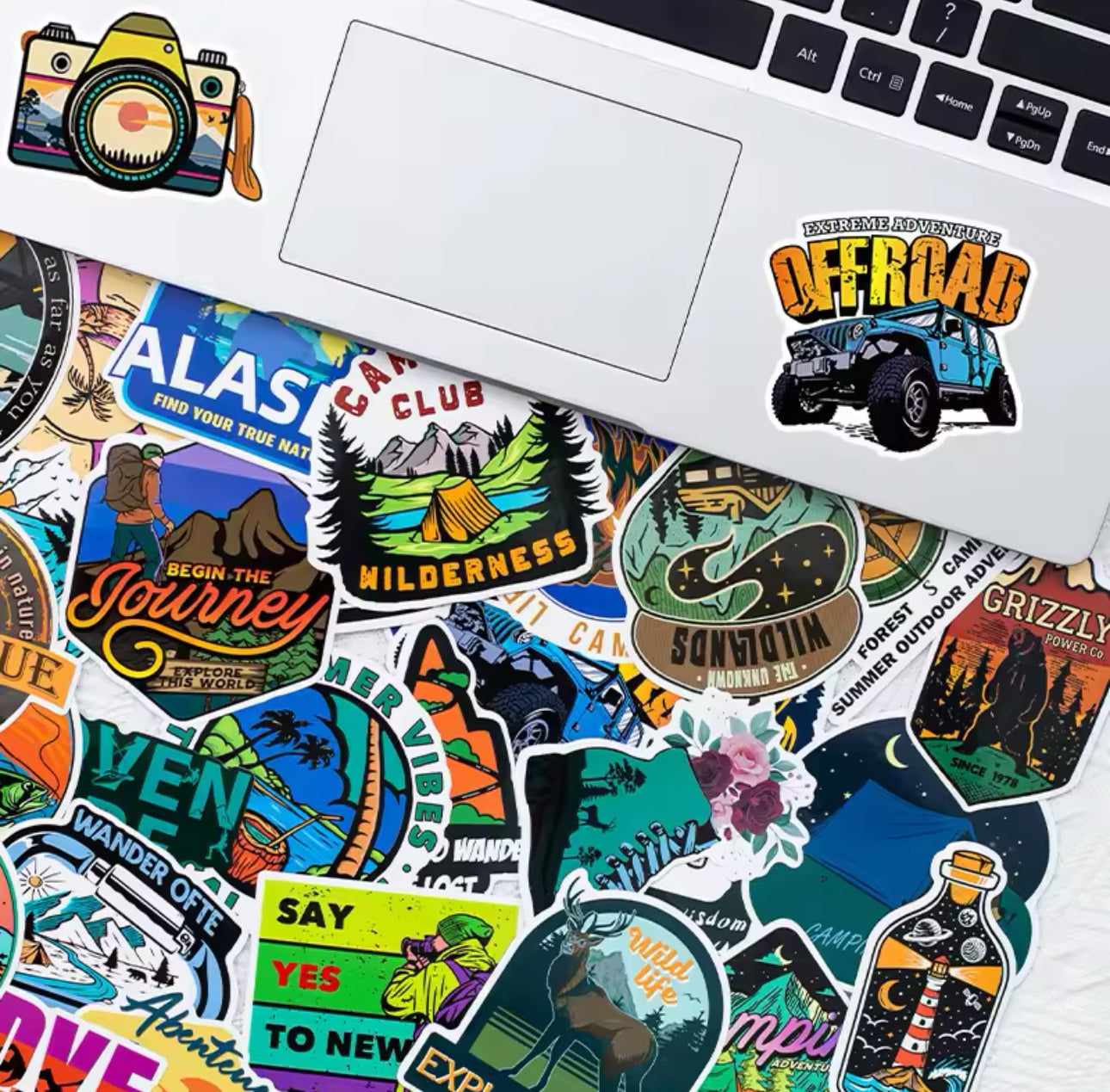 Off-road Travel Stickers - 50pcs V Boutique Studio-New