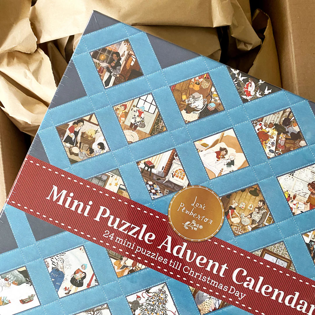 Loré Pemberton Advent Calendar
Set of 24 Mini Puzzles