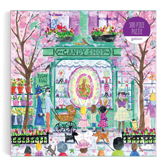 Michael Storrings Easter Candy Shop 500 Piece Puzzle Galison