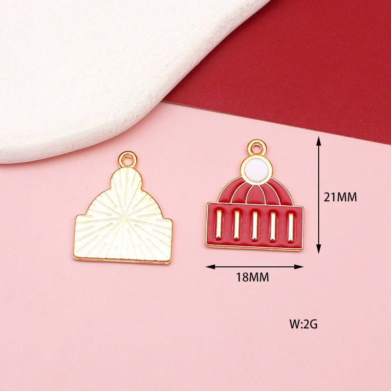 Festival Christmas Charms for Jewelry Making