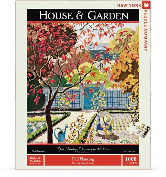 Fall Planting 1000 Piece Jigsaw Puzzle