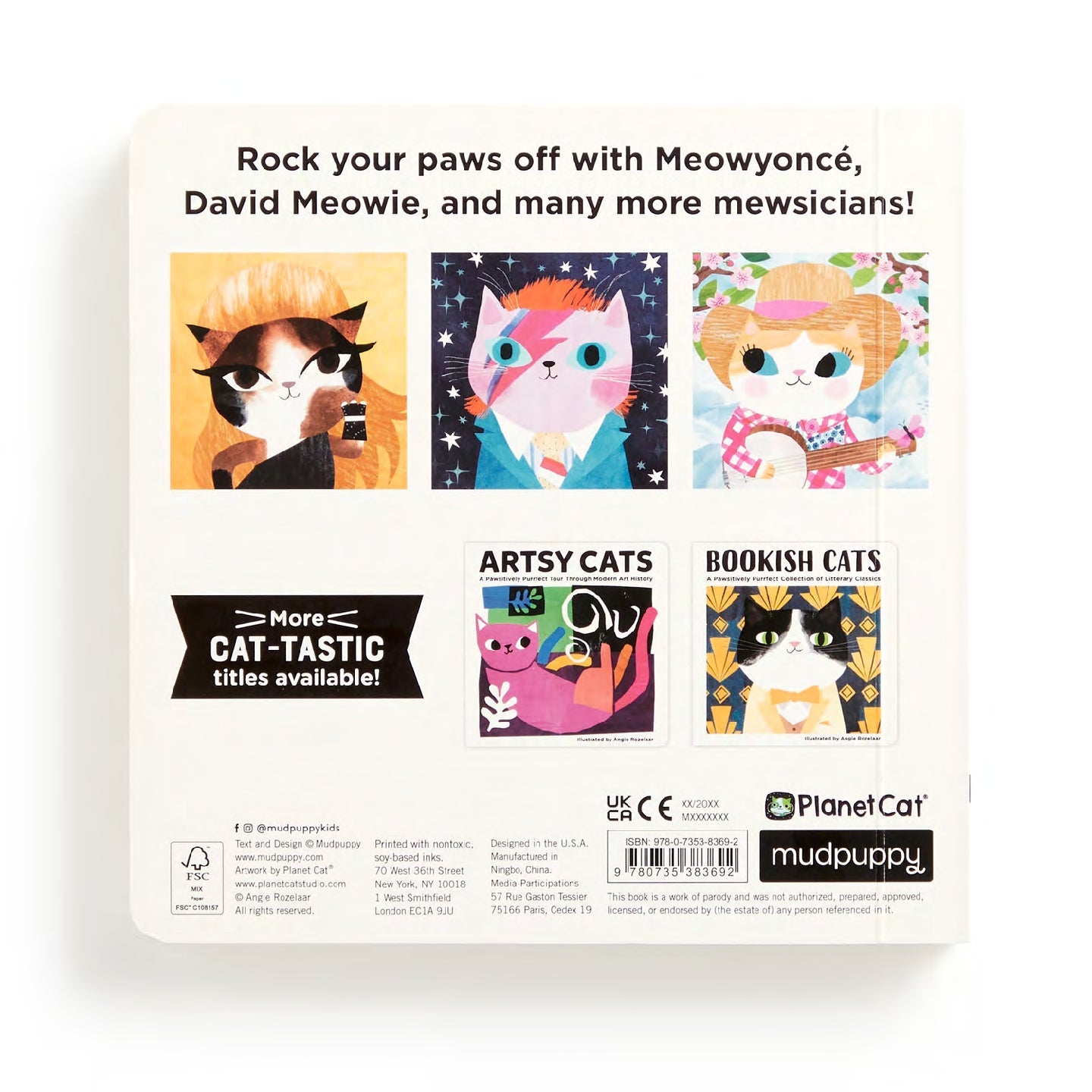 Music Cats Board Book (2nd Edition) Mudpuppy