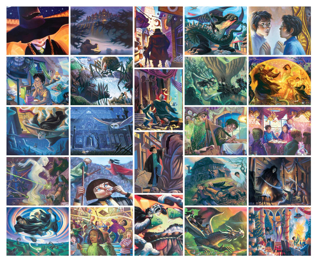 Harry Potter Advent Calendar Set of 24 Mini Puzzles