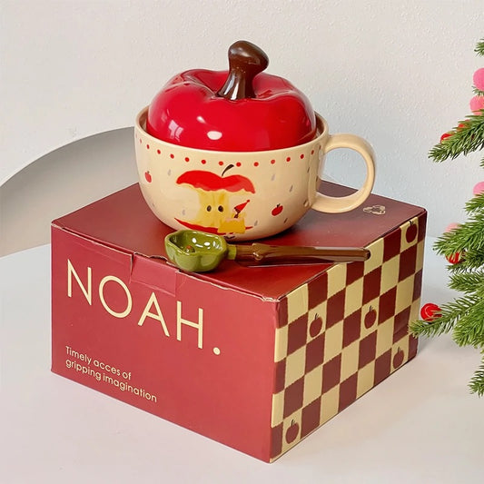 Cute Apple Ceramic Mug