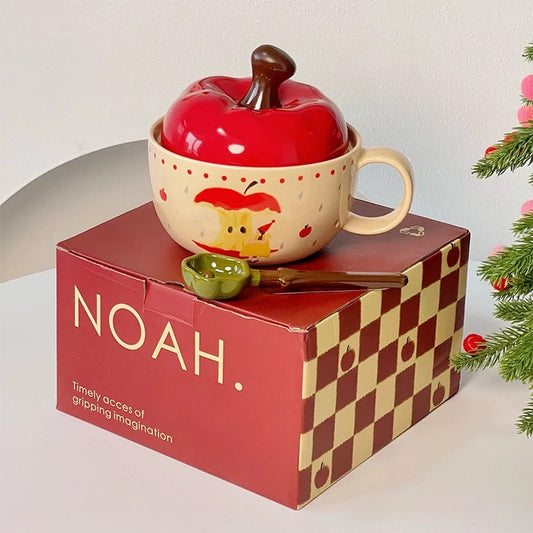 Cute Apple Ceramic Mug V Boutique Studio