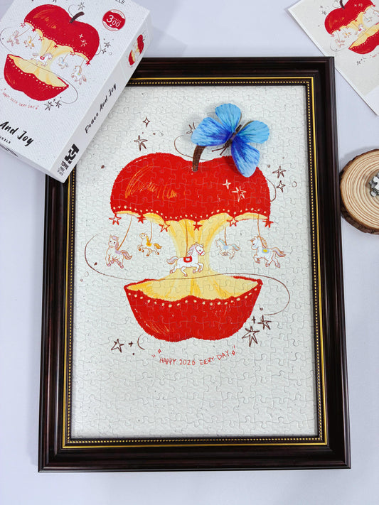 Peace And Joy 300 Piece Puzzle Toppie