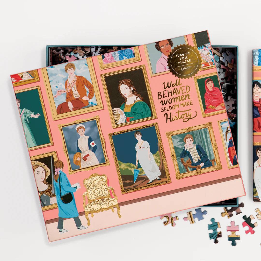 Herstory Museum 1000 Piece Foil Jigsaw Puzzle Galison