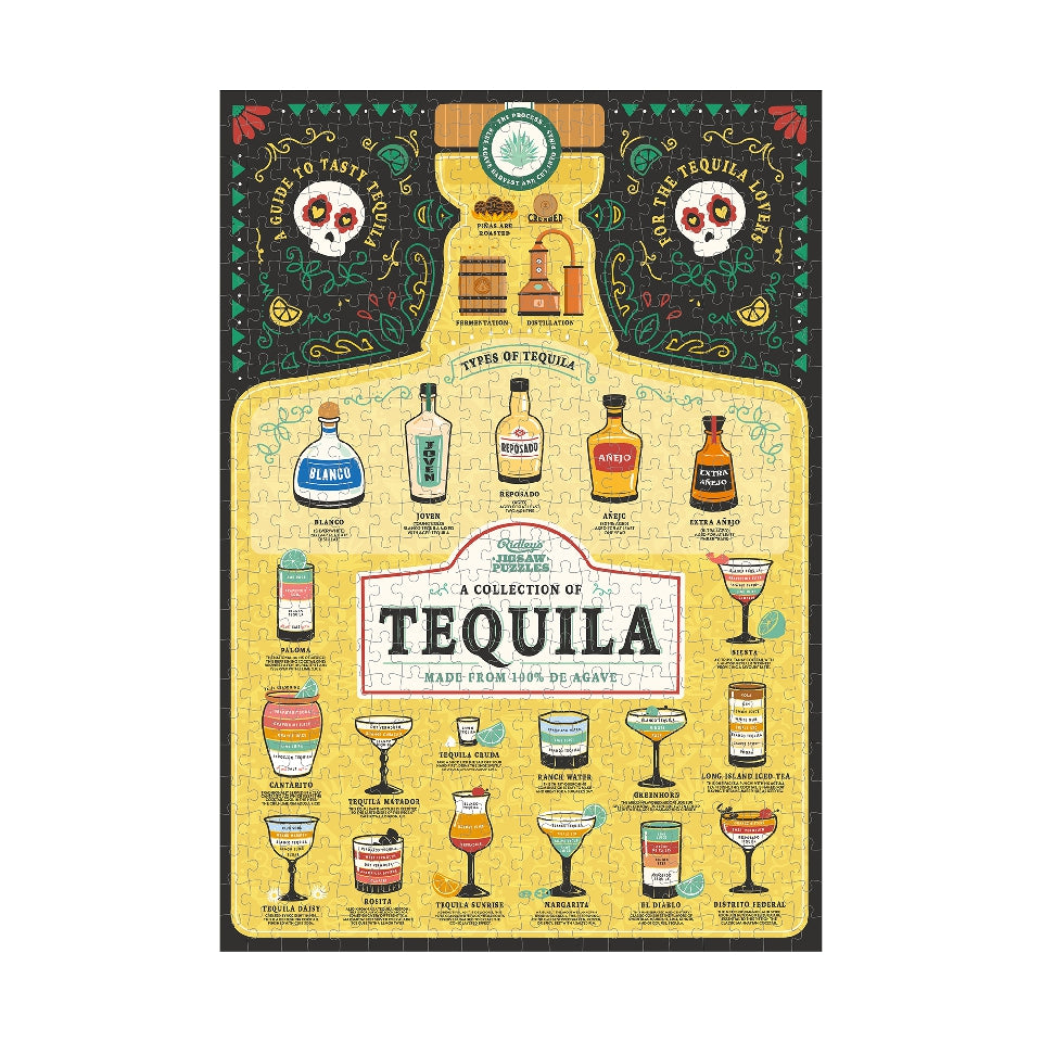 Tequila Lover's 500 Piece Jigsaw Puzzle