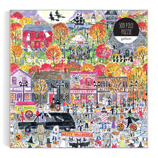 Michael Storrings Halloween Parade 500 Piece Puzzle