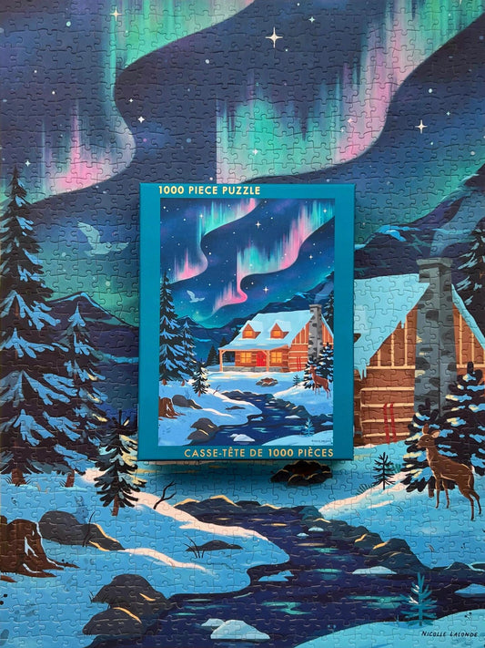 Hobbry Northern Lights 1000 Piece Puzzle