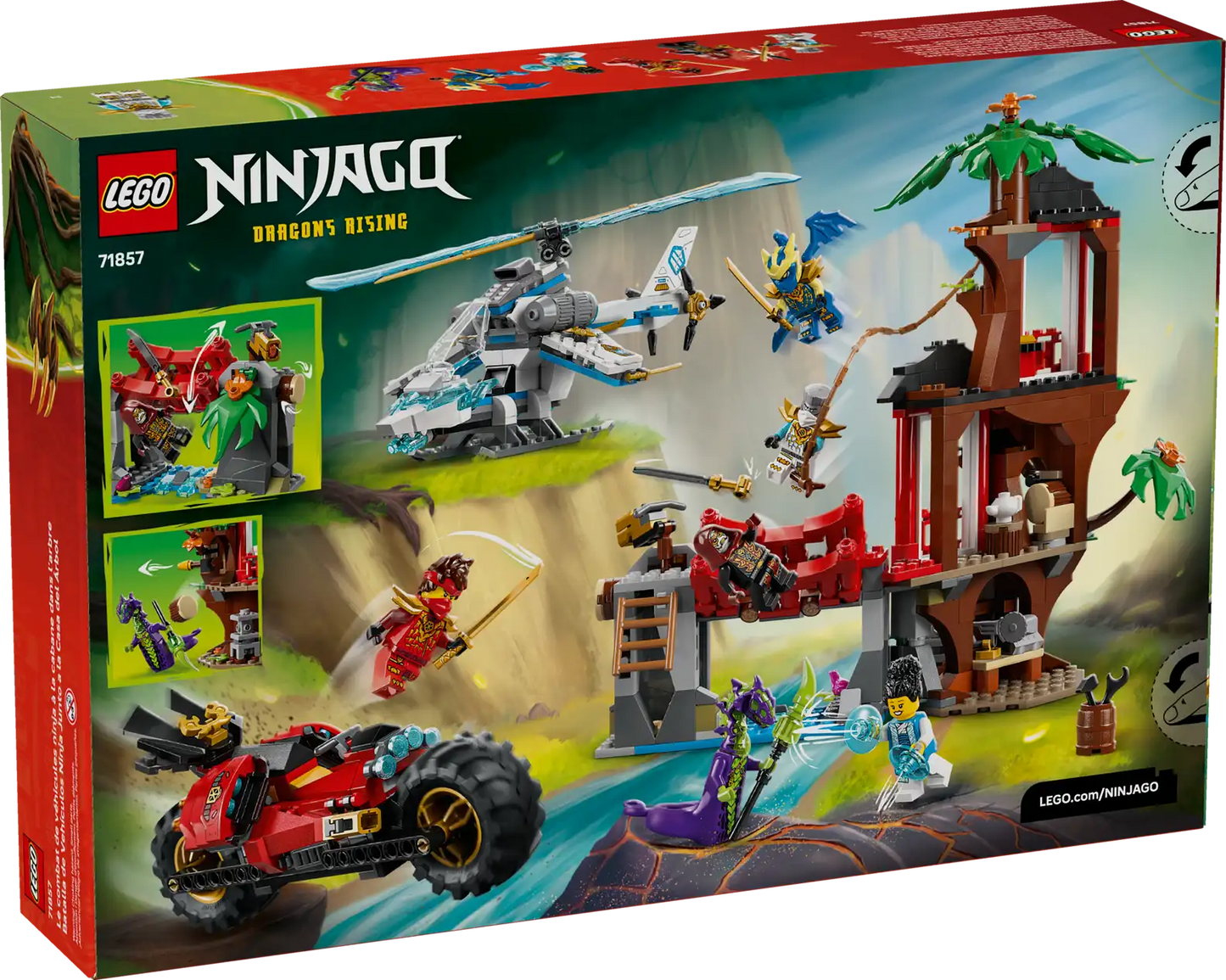 LEGO NINJAGO® Ninja Vehicle Tree House Battle 71857