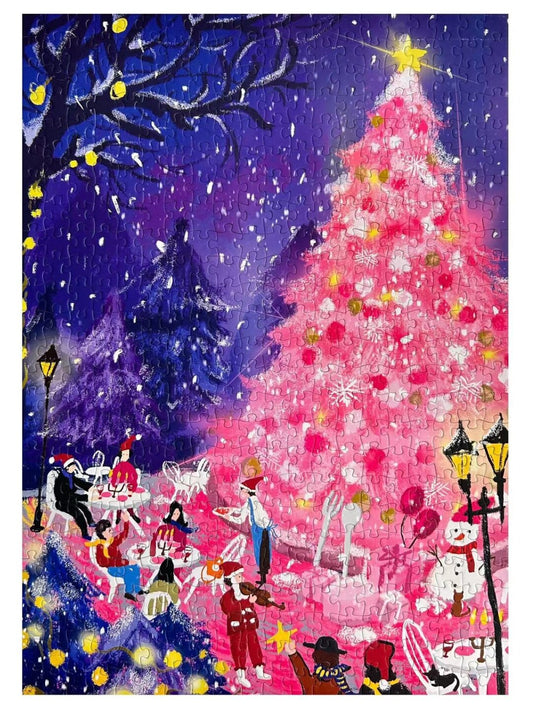 CHILL PUZ Christmas Dinner 500 Piece Puzzle CHILL PUZ