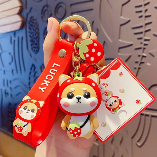 Shiba Inu Keychain V Boutique Studio-New