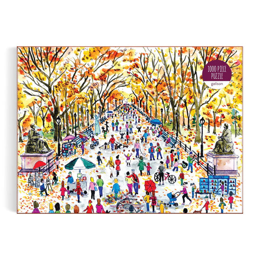 Michael Storrings Fall in Central Park 1000 Piece Puzzle Galison