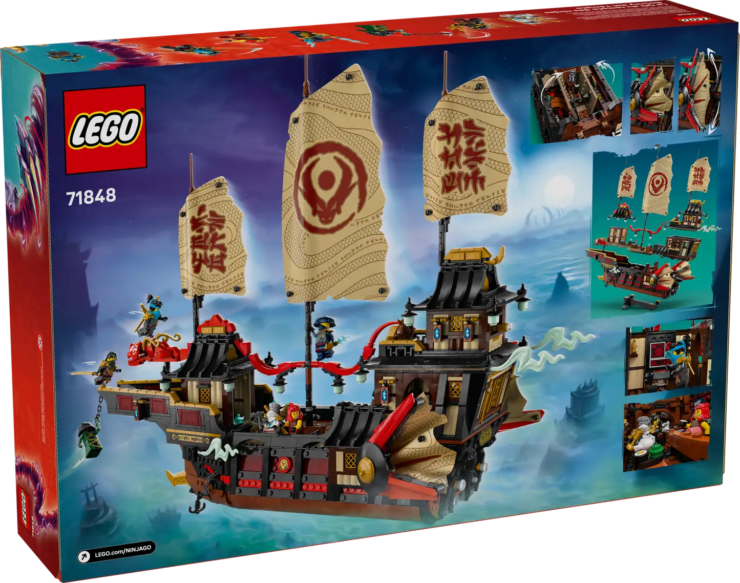 LEGO NINJAGO The Temple Bounty 71848
