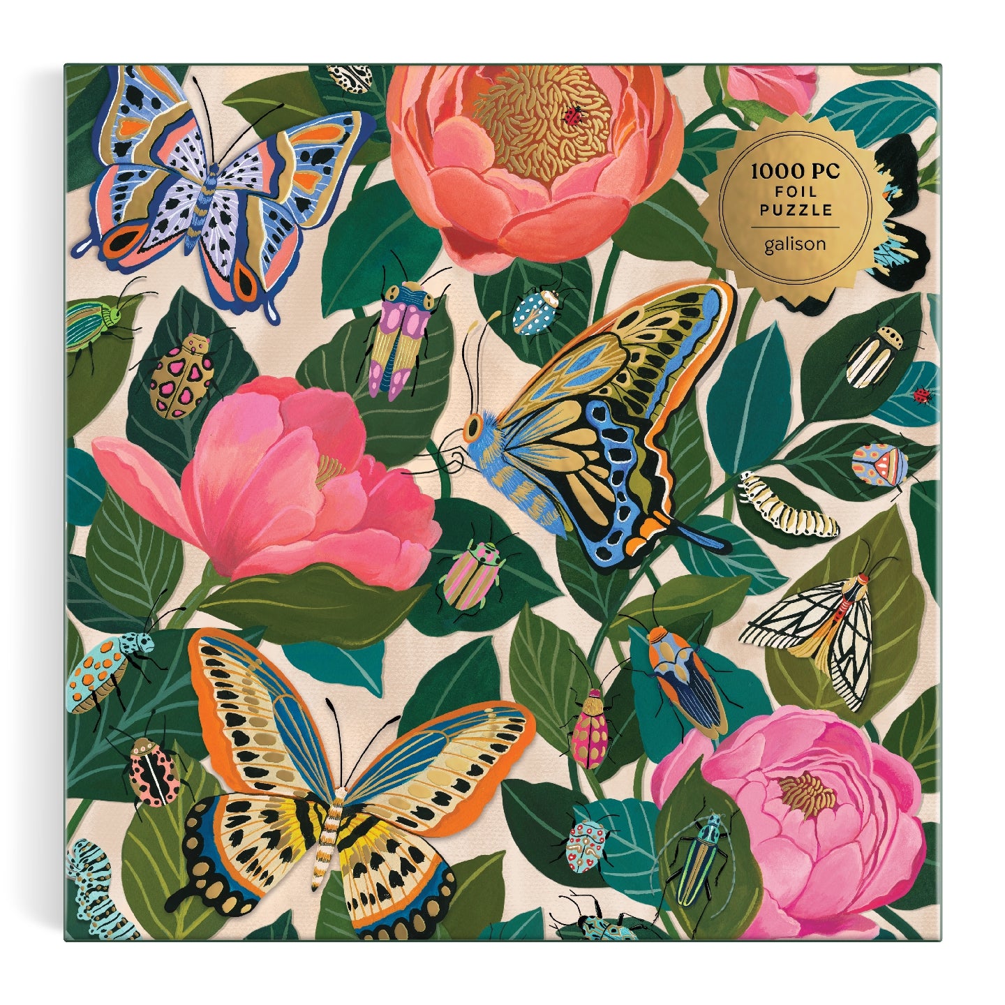 Between the Blooms 1000 Piece Foil Puzzle
