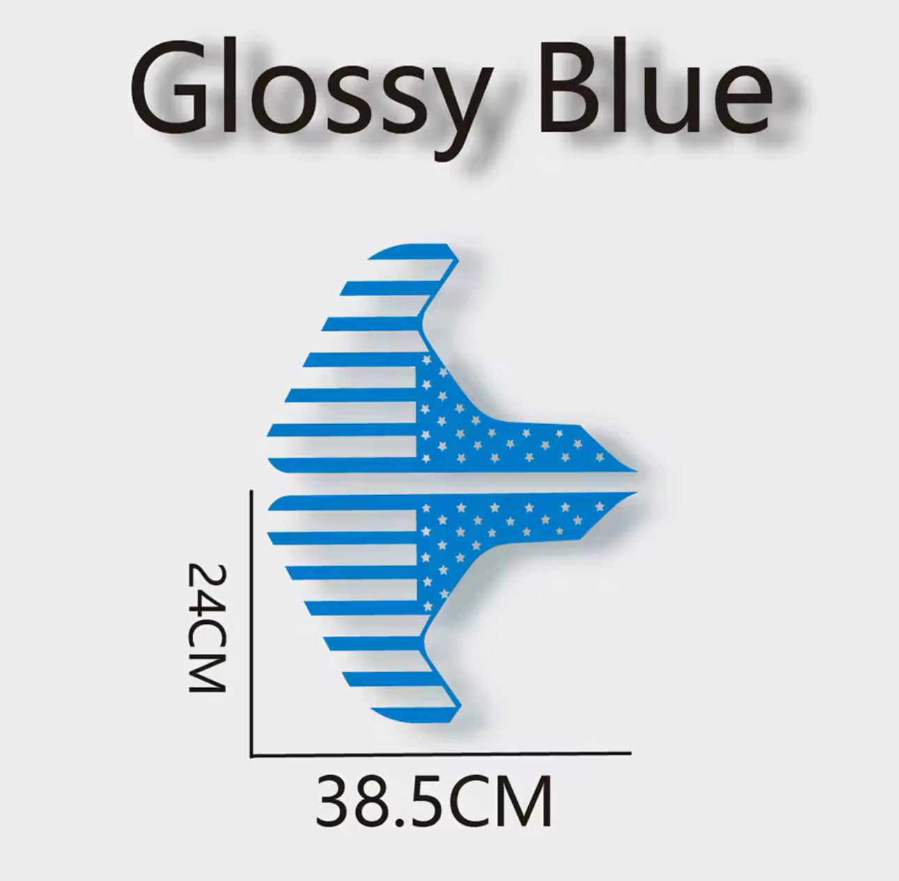 2 Pcs USA Flag Fender Vent Decals – Multi-Color Vinyl Stickers for Jeep