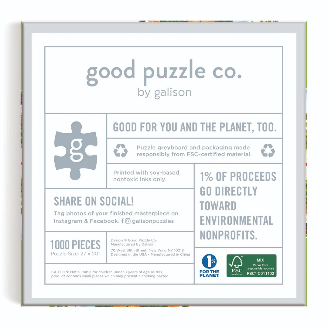 Good Puzzle Co. Greenhouse 1000 Piece Puzzle