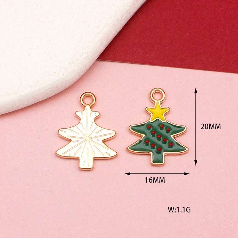 Festival Christmas Charms for Jewelry Making