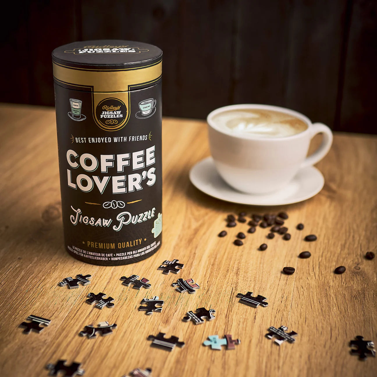 Coffee Lover's 500 Piece Jigsaw Puzzle