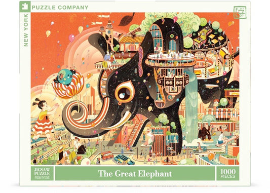 The Great Elephant 1000 Piece Jigsaw Puzzle