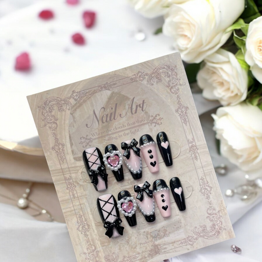 Gothic Romance Press-on Nails V Boutique Studio-New